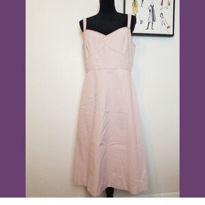 J Crew Thin Straps Summer Midi Dress Sz 12